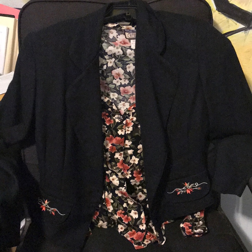 Woman’s Blazer and Blouse
